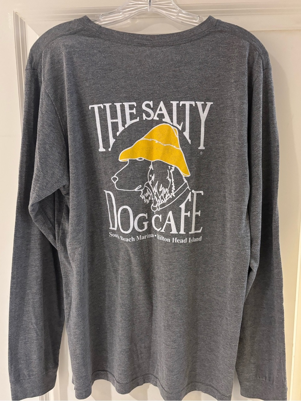 The Salty Dog Cafe Hilton Head Island SC Long Sleeve T-Shirt Size M(?) MORE EUC